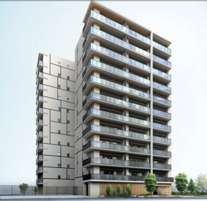 パークホームズ浦和仲町プレイス　外観完成予想図