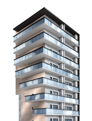 ピアース大井仙台坂Hill Top　外観完成予想図