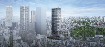 プラウドタワー池袋　外観完成予想CG1