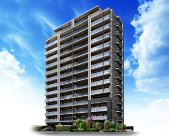 リベール加古川駅前　外観完成予想図