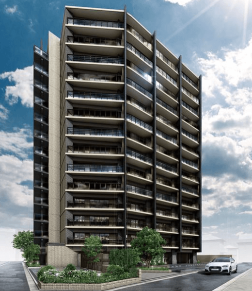 ファイル:レーベン鶴瀬 Artifact 外観完成予想図.png