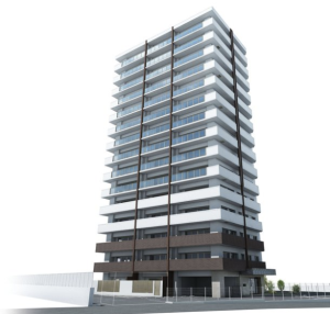 ヴェルディ牛田新町［フェリス］　外観完成予想CG