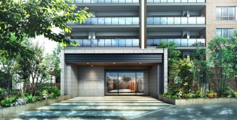 ファイル:クリオ福住ガーデンマークス エントランスアプローチ完成予想CG.png