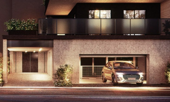 サンウッド荻窪　エントエランスアプローチ完成予想図