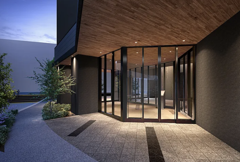 ファイル:京王多摩川ハモンズ エントエランス完成予想図.png