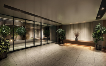 エクセレントシティ多摩永山　 エントランスホール完成予想図