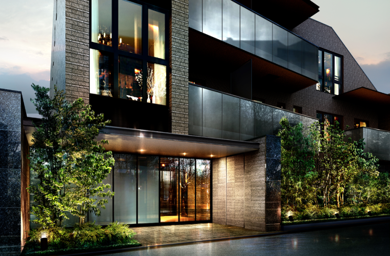 ファイル:オープンレジデンシア上原 エントランス完成予想CG.png