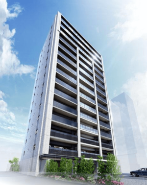 クレアホームズ富山白銀町グランビュー　外観完成予想図