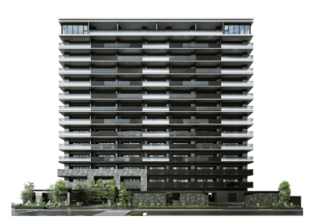 ザ・サーパス高松錦町　外観完成予想図