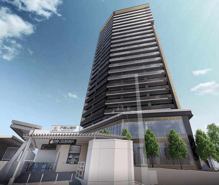 ファイル:ザ・パークハウス 戸越公園タワー 外観完成予想図2.png