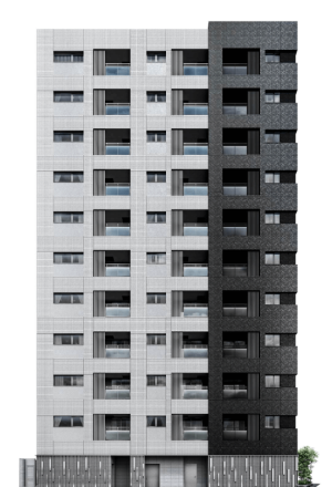 ジオ高槻　外観完成予想図