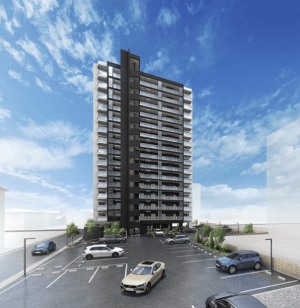 ポレスター中御所　外観完成予想図2