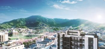 リヴィエール祇園さくら通りヴェリエ　外観完成予想CG・眺望写真