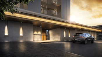 ヴェレーナシティ藤沢　エントランスアプローチ・車寄せ 完成予想図