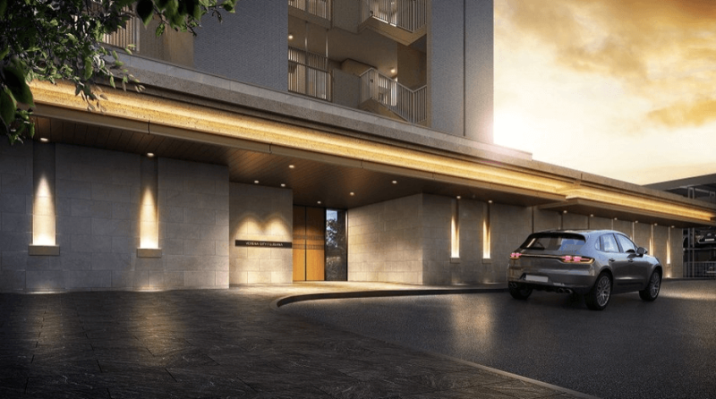 ファイル:ヴェレーナシティ藤沢 エントランスアプローチ・車寄せ 完成予想図.png