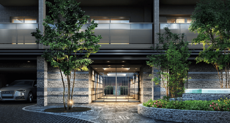 ファイル:Brillia（ブリリア）大島 エントランスアプローチ完予想CG.png