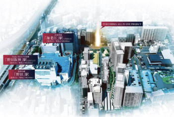 FUKUSHIMA ALL IN ONE PROJECT　周辺写真CG合成