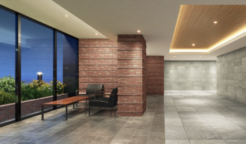 アルファステイツ深谷駅　エントエランスホール完成予想図