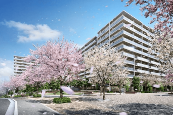 ガーデングランデ横浜戸塚 　外観完成予想図1