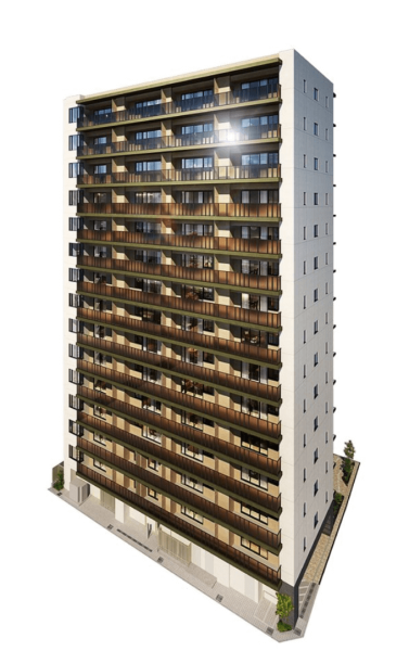 ファイル:ザ・パークハウス 谷中道灌山テラス 外観完成予想図（南東側）.png