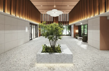 ジオ彩都セントラルコート　エントランス完成予想CG