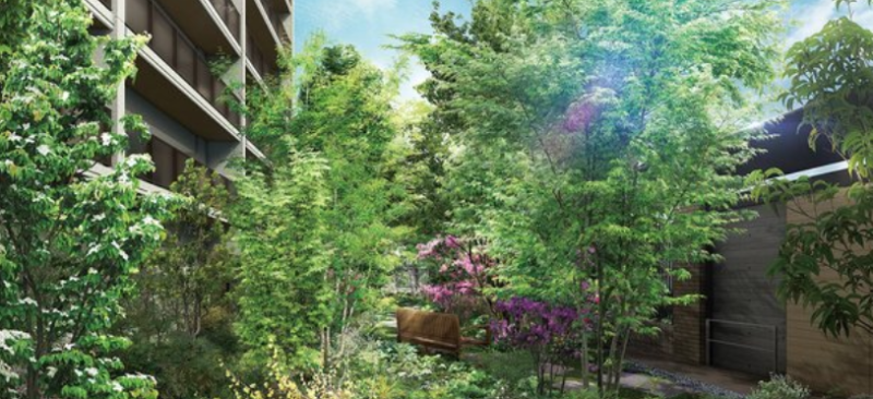 ファイル:バンベールNAGOYAフォレスタ 森の小径完成予想CG（N）.png