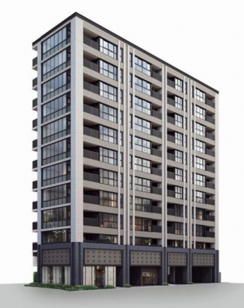 パークホームズ日本橋人形町二丁目 外観完成予想CG