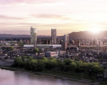 久留米ザ・タワー レジデンシャル　外観完成予想図2