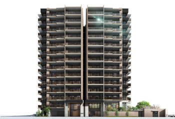 エイリックタウン二日市 湯町の杜　外観完成予想CG2