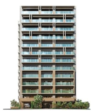 クリオ湘南江ノ島グランマーレ　外観完成予想図