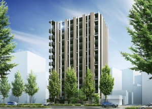 クリオ ラベルヴィ西新グランクラス　外観完成予想図