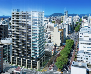 グラディス高松ザ・タワー　外観完成予想図1