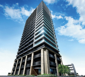 グラディス高松ザ・タワー　外観完成予想図2