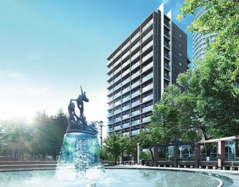 ファイル:パークスクエア日暮里 外観完成予想CG.png