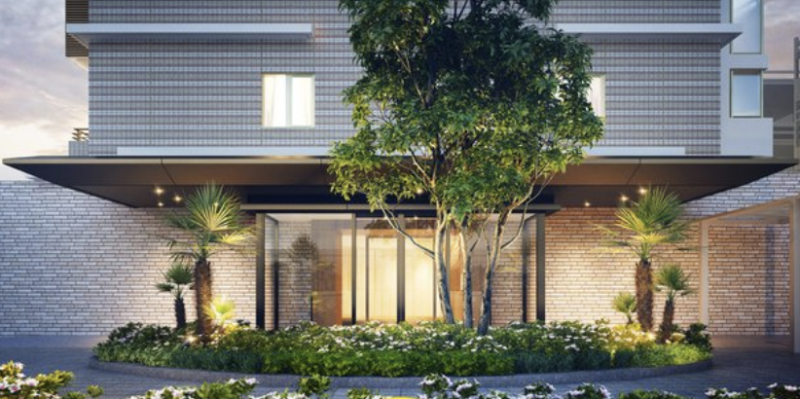 ファイル:パークホームズLaLa南船橋ステーションプレミア エントランスアプローチ完成予想CG.png