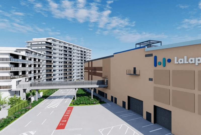 ファイル:パークホームズLaLa門真 外観・商業施設完成予想図.png