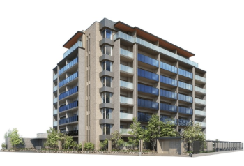 プラウド武庫之荘ガーデンコート　外観完成予想図