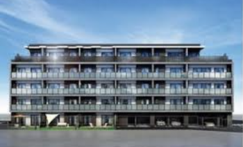 ベルジュール国立ウエスト（BELJOUR KUNITACHI OUEST）外観完成予想CG2