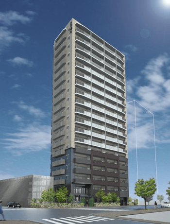 モントーレ室見ステーションスクエア　外観完成予想図