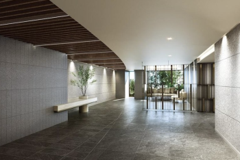 ユニロイヤル名東上社駅前　エントエランスホール完成予想図