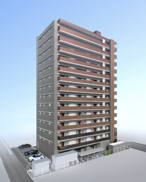 アルファステイツ深谷駅　外観完成予想図2