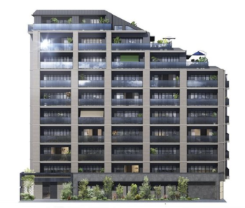 アーティックス原ヴェルソーレ　外観完成予想図