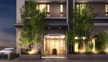 エクセレントシティ船橋本町　エントエランスアプローチ完成予想図