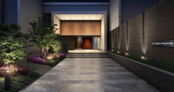 グラディス千葉駅前　エントエランスアプローチ完成予想図