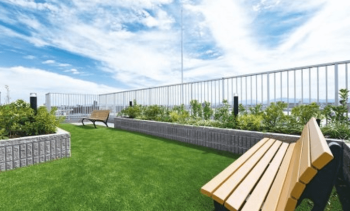 グランドパレス高石　エアーズデッキ（屋上）