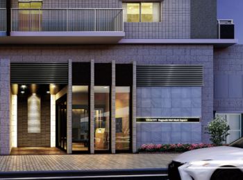 ビバシティ長崎ミッドマークスクエア　エントランスアプローチ完成予想図