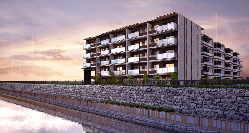 ファイル:プラウド住吉 外観完成予想CG.png