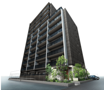 ル・シェモア野口町　外観完成予想図