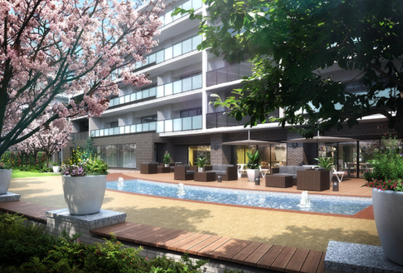 ファイル:Brillia（ブリリア） City 三鷹 ガーデン完成予想CG3.png