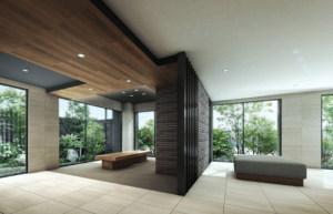 アメイズ武雄スカイテラス　エントランスホール完成予想CG